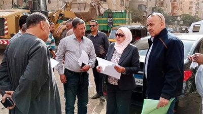 نائب محافظ القاهرة تتفقد أرض الخلواتي بالبساتين لتطوير منظومة الصرف الصحي