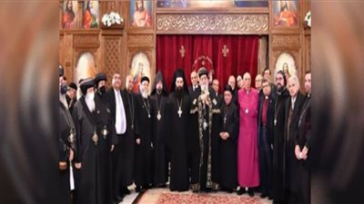 مشاركة الطوائف المسيحية في احتفالية العيظ العاشر لمجلس كنائس مصر