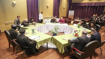 الطوائف المسيحية يستهلون احتفالية مجلس كنائس مصر (بالصور)