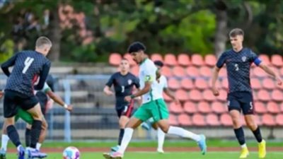 منتخب السعودية الأولمبي يتعادل مع كرواتيا.. وديًا