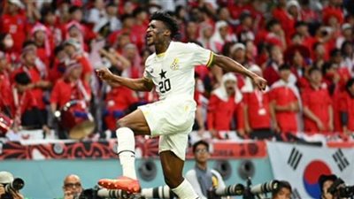 محمد قدوس يحقق أرقام تاريخية في مباراة غانا وكوريا الجنوبية