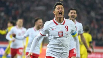 ليفاندوفسكي يقود هجوم بولندا فى دوري الامم الاوروبية