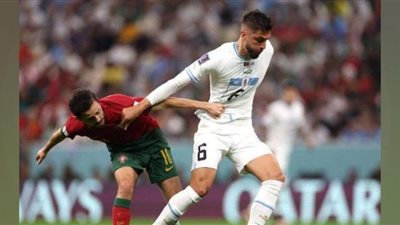 شوط أول سلبي بين البرتغال وأوروجواي بكأس العالم