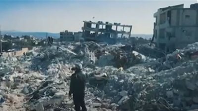 لقطات جوية تظهر الدمار في جنديرس السورية| شاهد