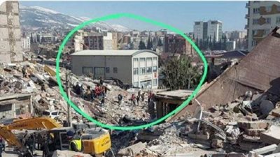 زلزال تركيا.. حكاية مبنى للمهندسين قاوم التدمير ولم ينكسر زجاجه