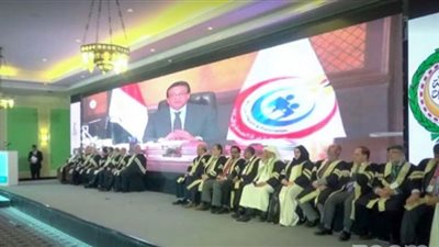 كلمة وزير الصحة في حفل تخريج دفعة من الأطباء بالمجلس العربي للاختصاصات الصحية