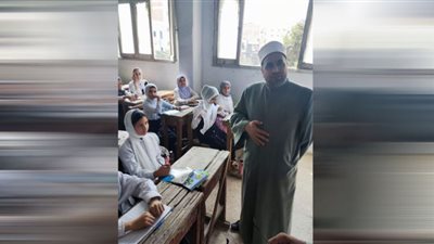 انتظام الدراسة في أول أيام الفصل الدراسي الثاني بأزهر الشرقية