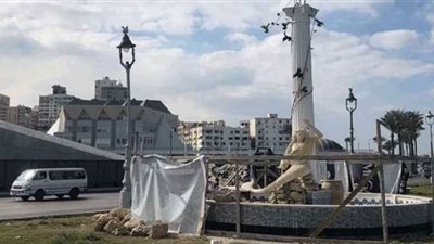 الإسكندرية: وقف بناء تمثال يسيء لعروس البحر المتوسط تنفيدًا لمشروع الهوية البصرية
