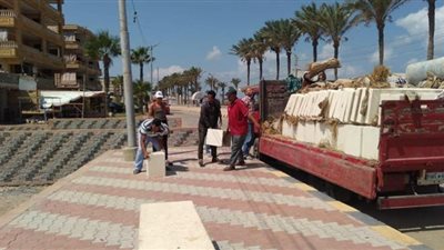 إقبال متوسط على مصيف بلطيم