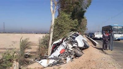 إصابة 15 شخصًا في حادث تصادم بقنا