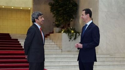 الأسد يستقبل وزير خارجية الإمارات لبحث تداعيات الزلزال المدمر