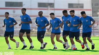محاضرة فنية للاعبي الزمالك فى تدريبات اليوم