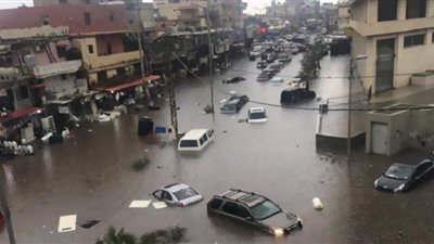 السيول تزيد أوجاع وآلام اللبنانيين