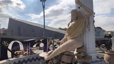 نقابة التشكيليين تفتح النار على تمثال عروس البحر.. سيبوا العيش لخبازه