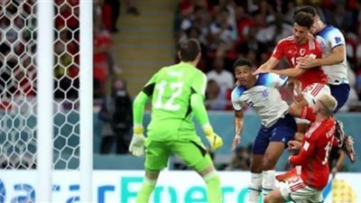 منتخب ويلز يفرض التعادل على إنجلترا في الشوط الأول