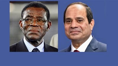 السيسى يبحث التعاون المشترك مع رئيس غينيا الاستوائية