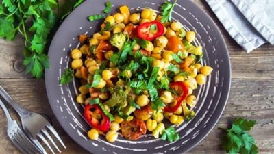 طريقة تحضير الحمص بالكاري