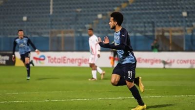 بيراميدز يتعادل مع الجيش الملكي المغربي في الشوط الأول