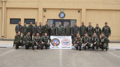 القوات الجوية المصرية واليونانية تنفذان التدريب الجوى المشرك 