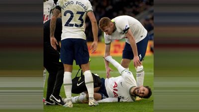 توتنهام يعلن إصابة نجم الفريق بالرباط الصليبي
