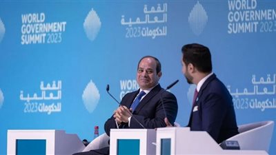 الإرهاب لم يفلح مع المصريين.. رسائل السيسي في قمة العالمية للحكومات 2023 بالإمارات