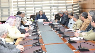 الدقهلية تستعرض الموقف التنفيذي بشأن تنفيذ قانون المحال العامة