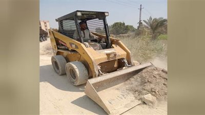 إزالة حالة تعد بالبناء المخالف في الواسطى ببني سويف