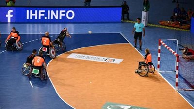 منتخب مصر يفوز على هولندا 2/ 0 باكتساح ببطولة العالم ليد الكراسي المتحركة