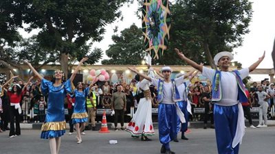 مهرجان الإسماعيلية الدولى للفنون الشعبية يبدأ فعالياته