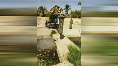 أسيوط: إزالة 35 حالة تعدي على أملاك دولة ومجاري المائية بالمراكز والقري
