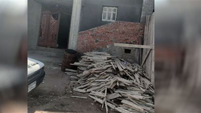 إيقاف أعمال بناء منزل مخالف بمدينة بلقاس بالدقهلية