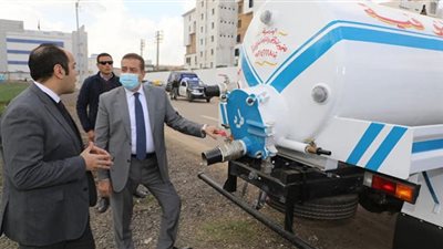 التنمية المحلية تتابع وصول 14 معدة لدعم منظومة المخلفات الصلبة بالمنوفية