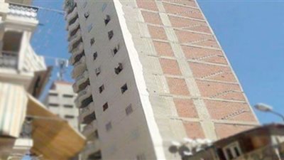 تصدع 3 عقارات ببولاق الدكرور