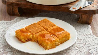 طريقة عمل بسبوسة لمرضى السكري