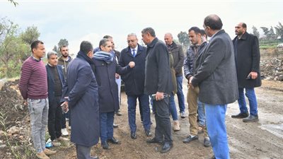 محافظ الغربية يتفقد الطرق والمحاور الجديدة بطنطا