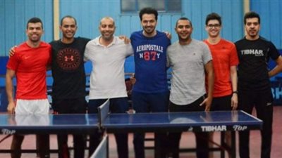 تنس طاولة الزمالك يواصل استعداداته لمواجهة تجديف أسوان