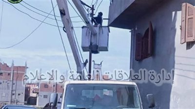 رفع 90 طن قمامة بمدينة التل الكبير بالإسماعيلية