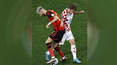 60 دقيقة .. كرواتيا وبلجيكا بدون أهداف