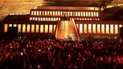 الحدث يبرز عظمة تاريخ مصر.. 45 مليون شخص تابعوا حفل حتشبسوت