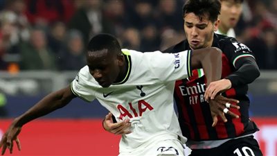 ميلان يتغلب على توتنهام بهدف فى دوري أبطال أوروبا