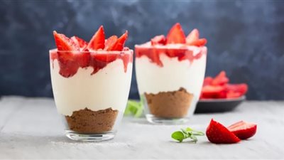 طريقة عمل تشيز كيك بالفراولة| سهلة التحضير