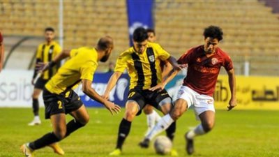 المقاولون يتقدم على سيراميكا في الشوط الأول