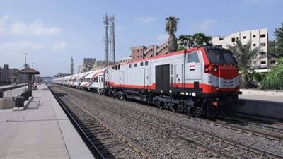 قطار يدهس عامل أثناء عبوره شريط السكة الحديد في قليوب