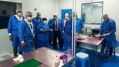 زيارة ميدانية للقوى العاملة لشركة ببني سويف لمتابعة أحوال العمالة