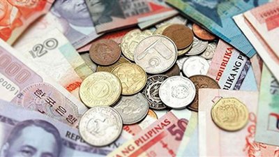 أسعار العملات الأوروبية والآسيوية مقابل الجنيه اليوم