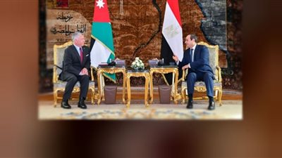 تفاصيل المباحثات بين الرئيس السيسي ونظيره الأردني