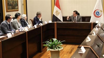 وزير الصحة يستقبل الممثل المقيم لبرنامج الأمم المتحدة الإنمائي