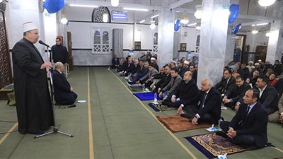 محافظ الجيزة يشهد احتفال الأوقاف بذكرى الإسراء والمعراج