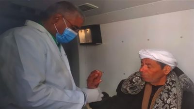 الكشف على 1500 مواطن في قافلة طبية بقرية البهسمون ببني سويف