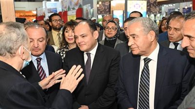 وزيرا التموين والتجارة يفتتحان معرض فوود أفريكا للصناعات الغذائية